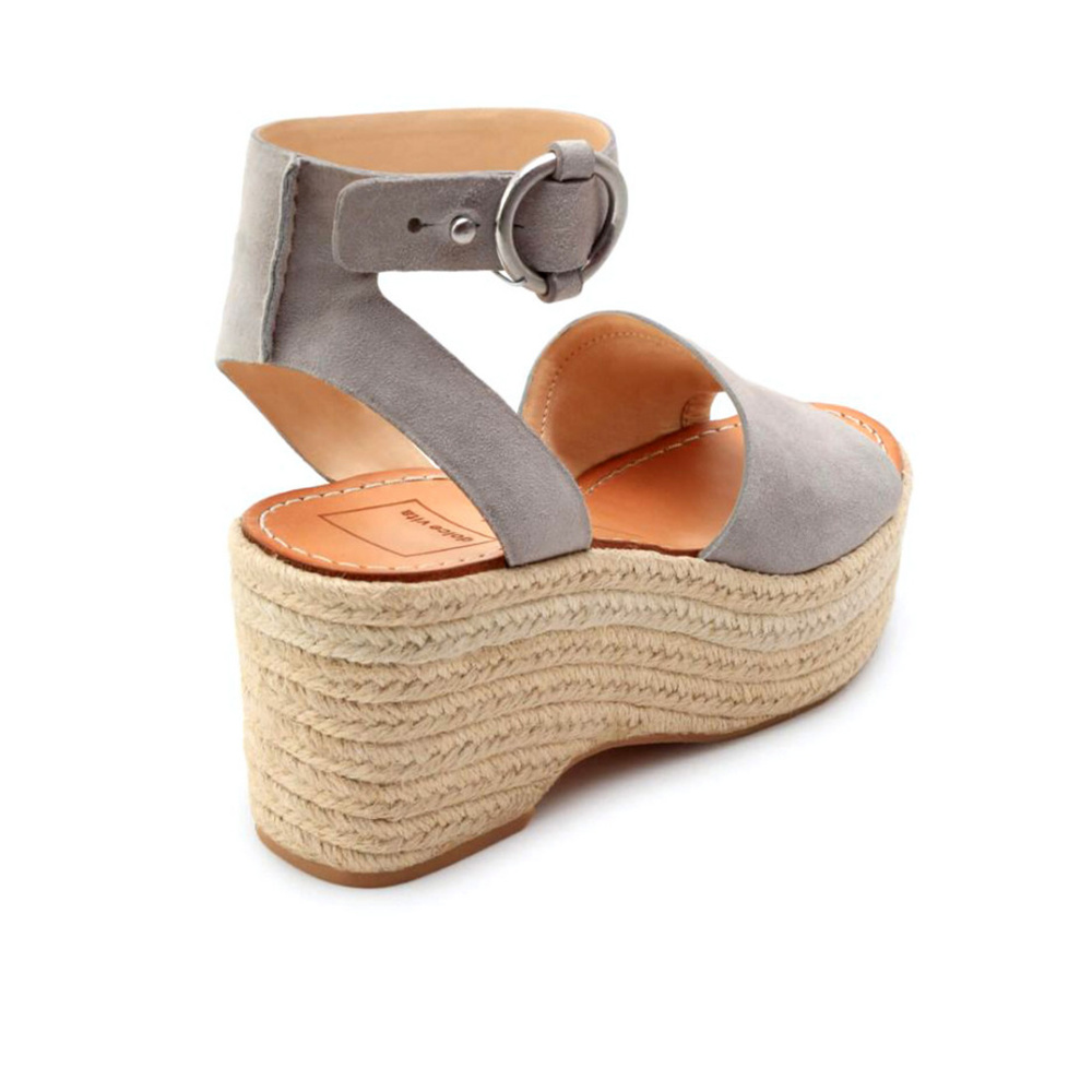 DOLCE VITA Suede Platform Sandals - Picture 8 of 8